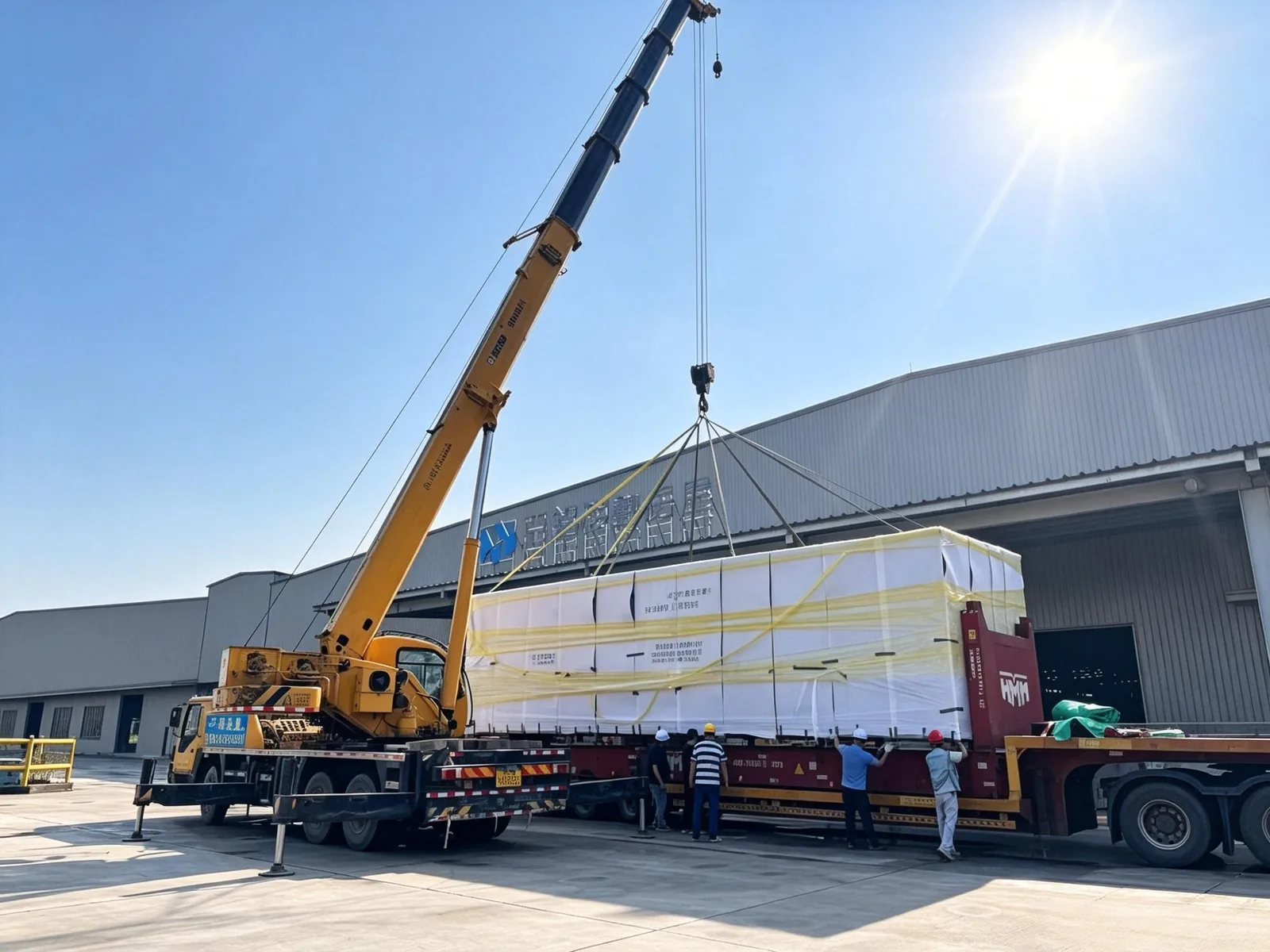 Flat-rack transportation for modular units