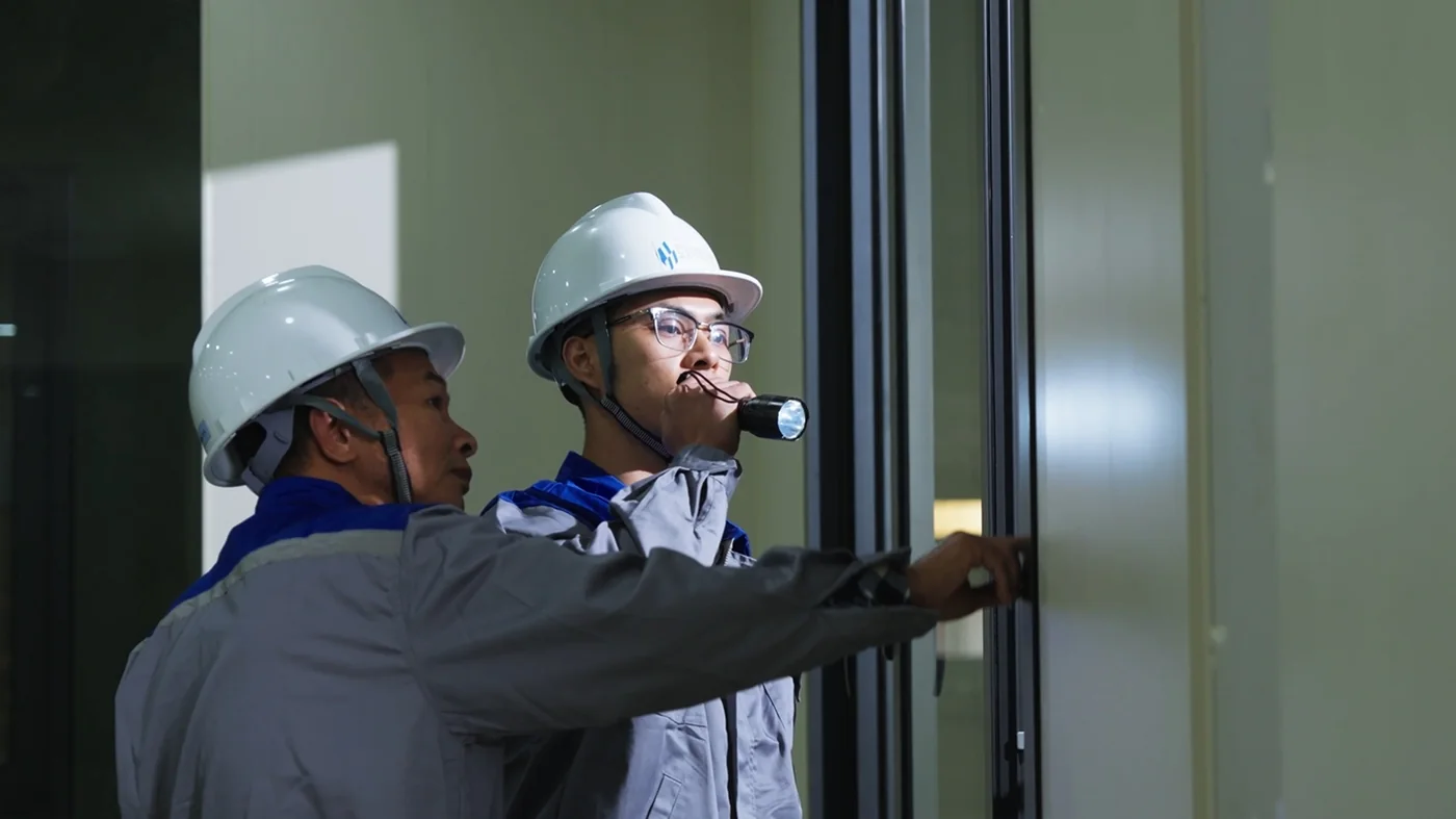 Quality inspection laboratory for factory production