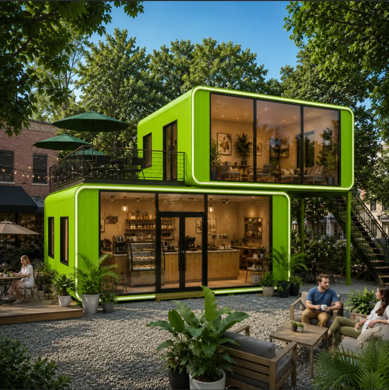 AG-160 modular building for Cafe