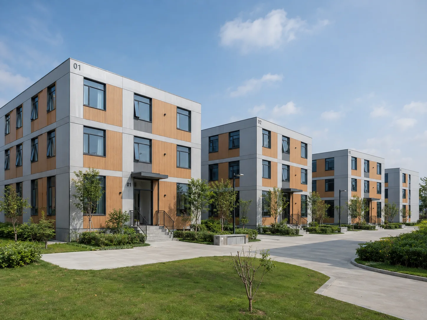 AP-400 modular building for Dormitories & Staff Housing