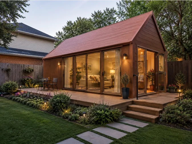 AP-10B modular building for Granny Flats / ADU