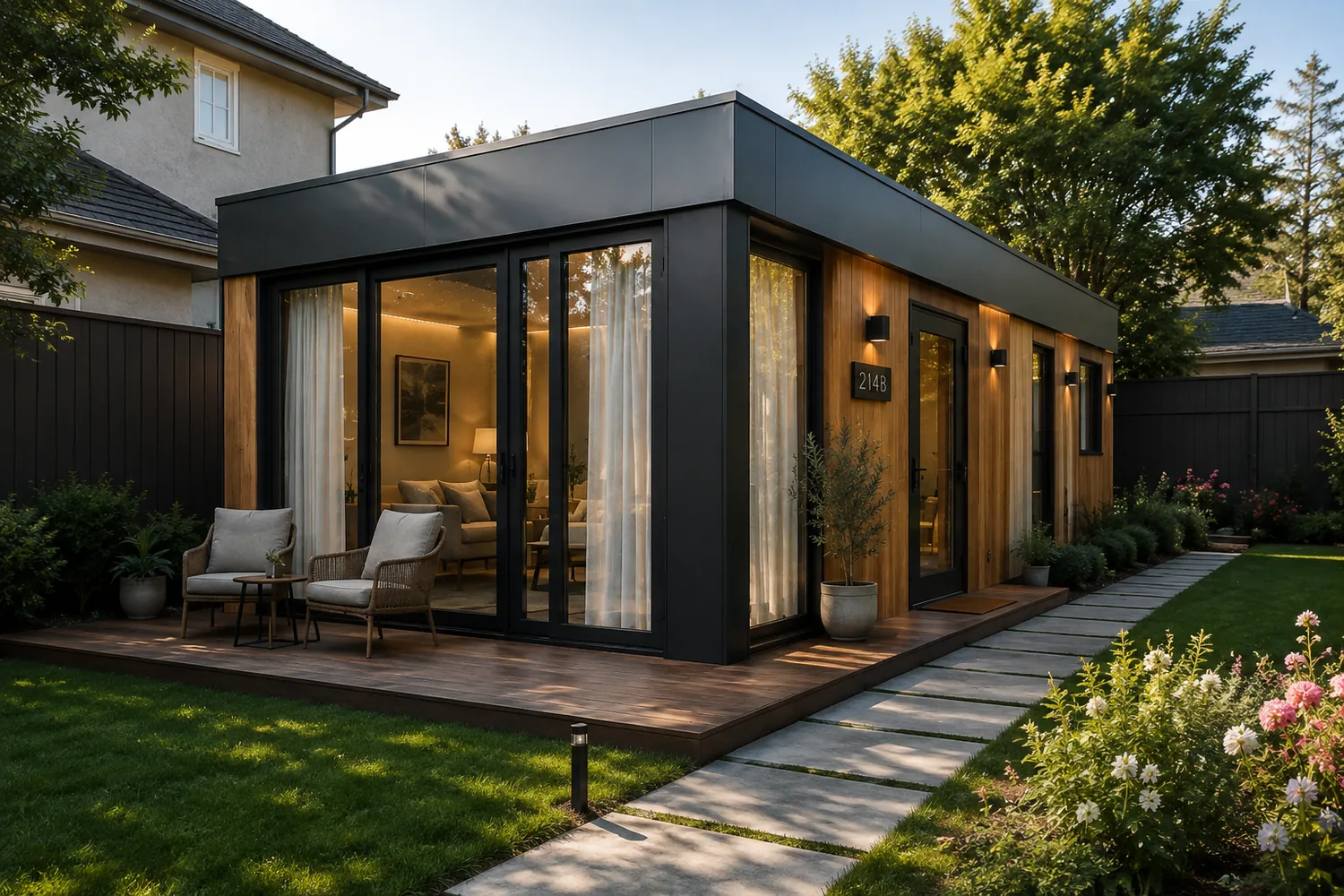 AP-12B modular building for Granny Flats / ADU