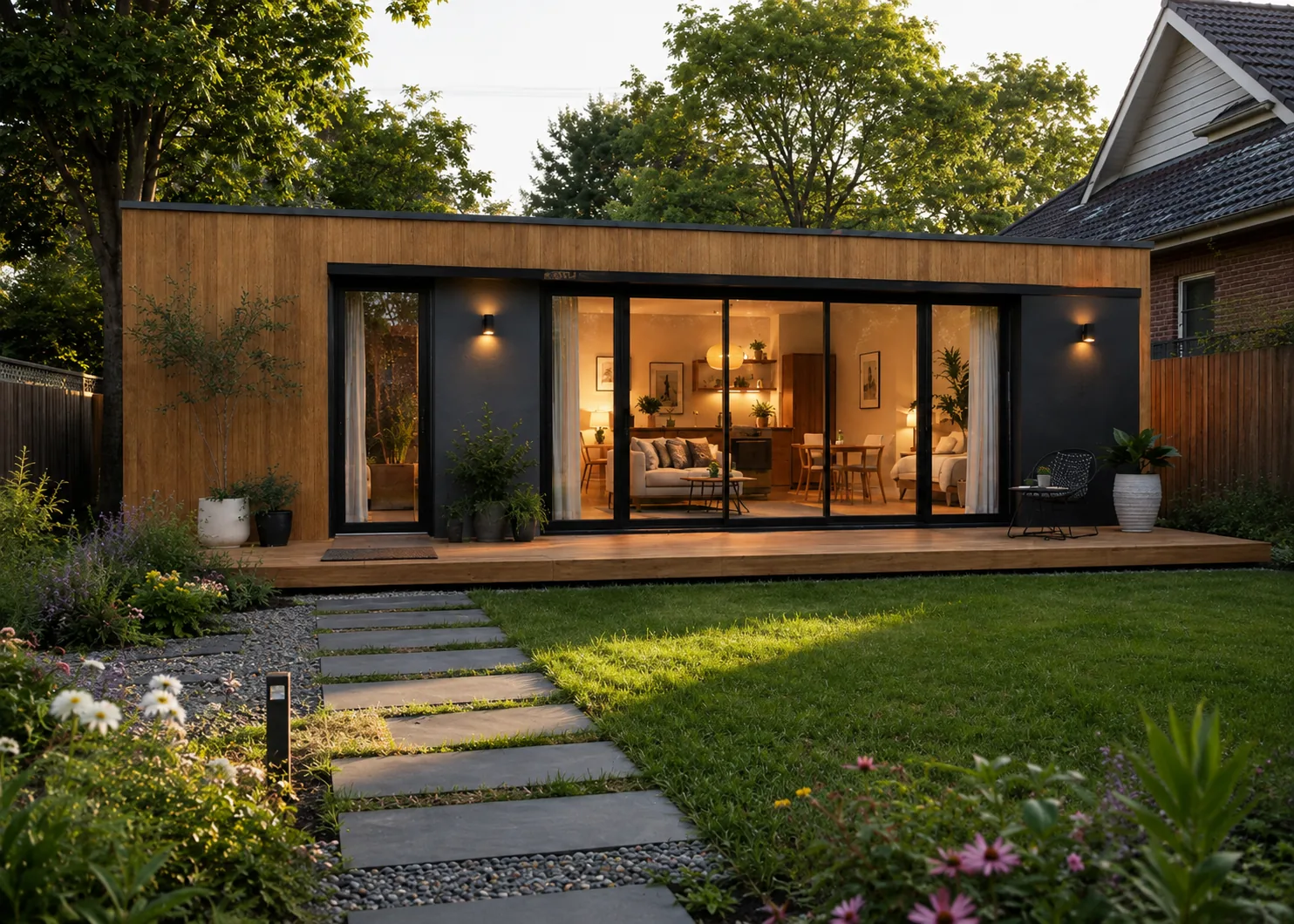 AP-12E modular building for Granny Flats / ADU