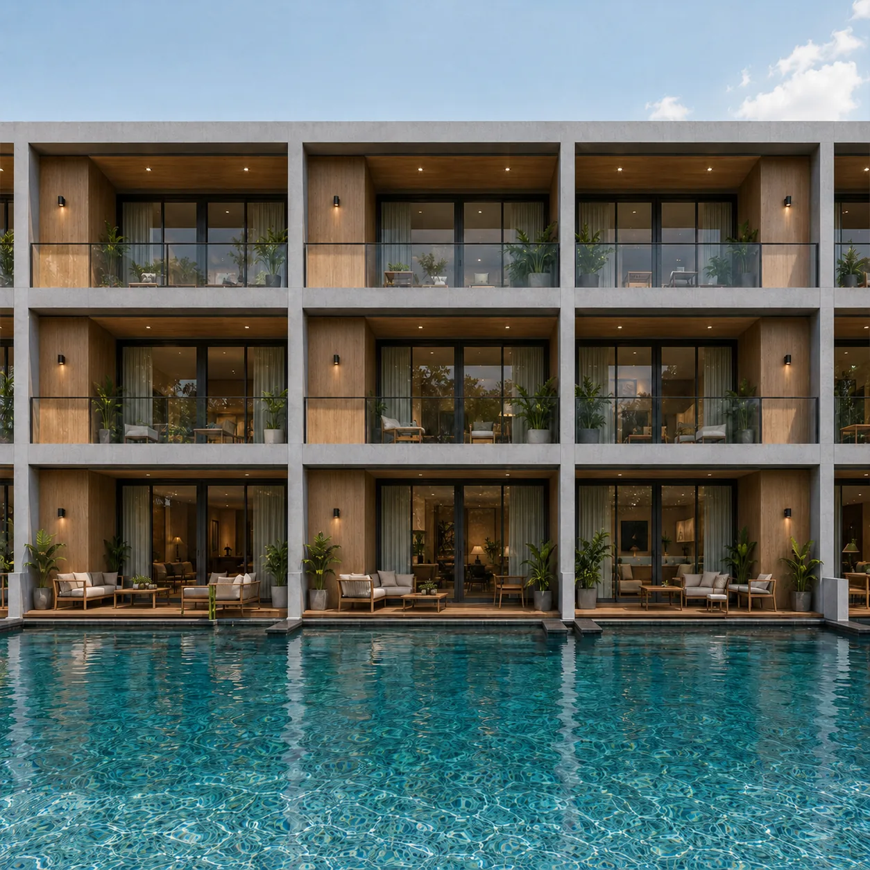 AP-12C modular building for Hotel