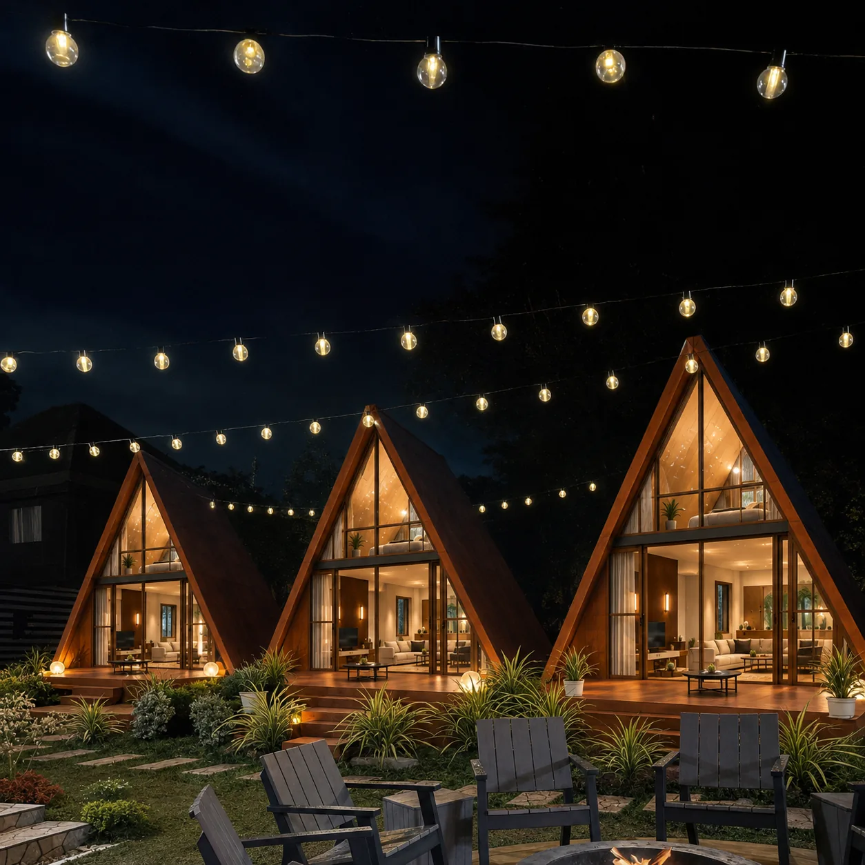 A-45 modular building for Resort