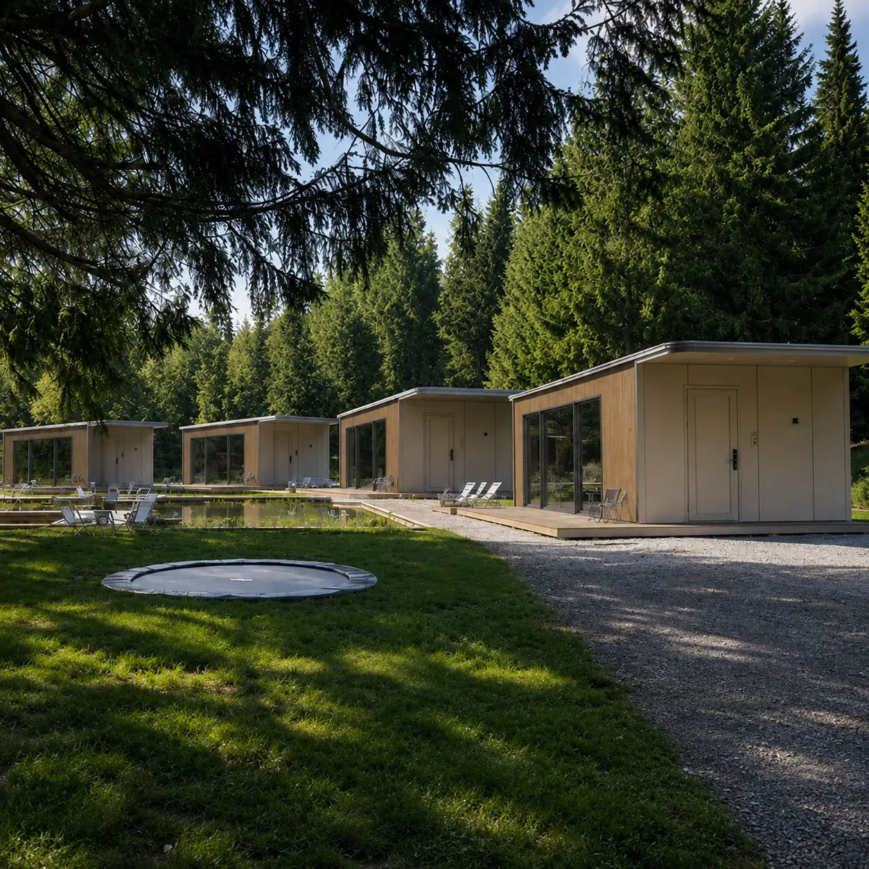 AP-12E modular building for Resort