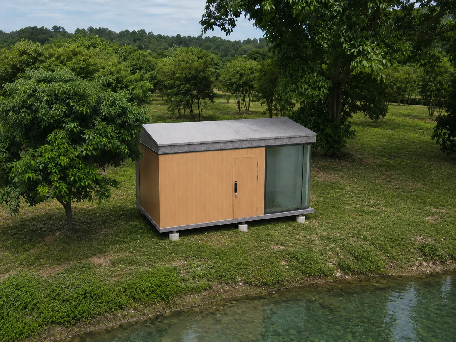 AM-18A modular building for Single-Story Residential Buildings