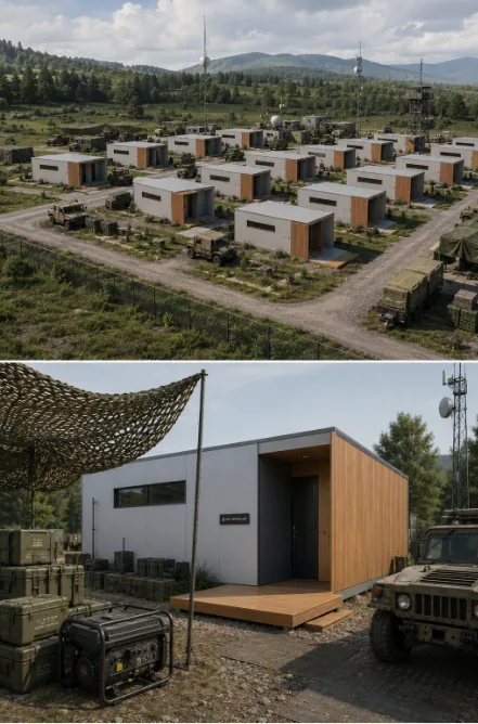 AM-60 modular building for Military & Defense Facilities