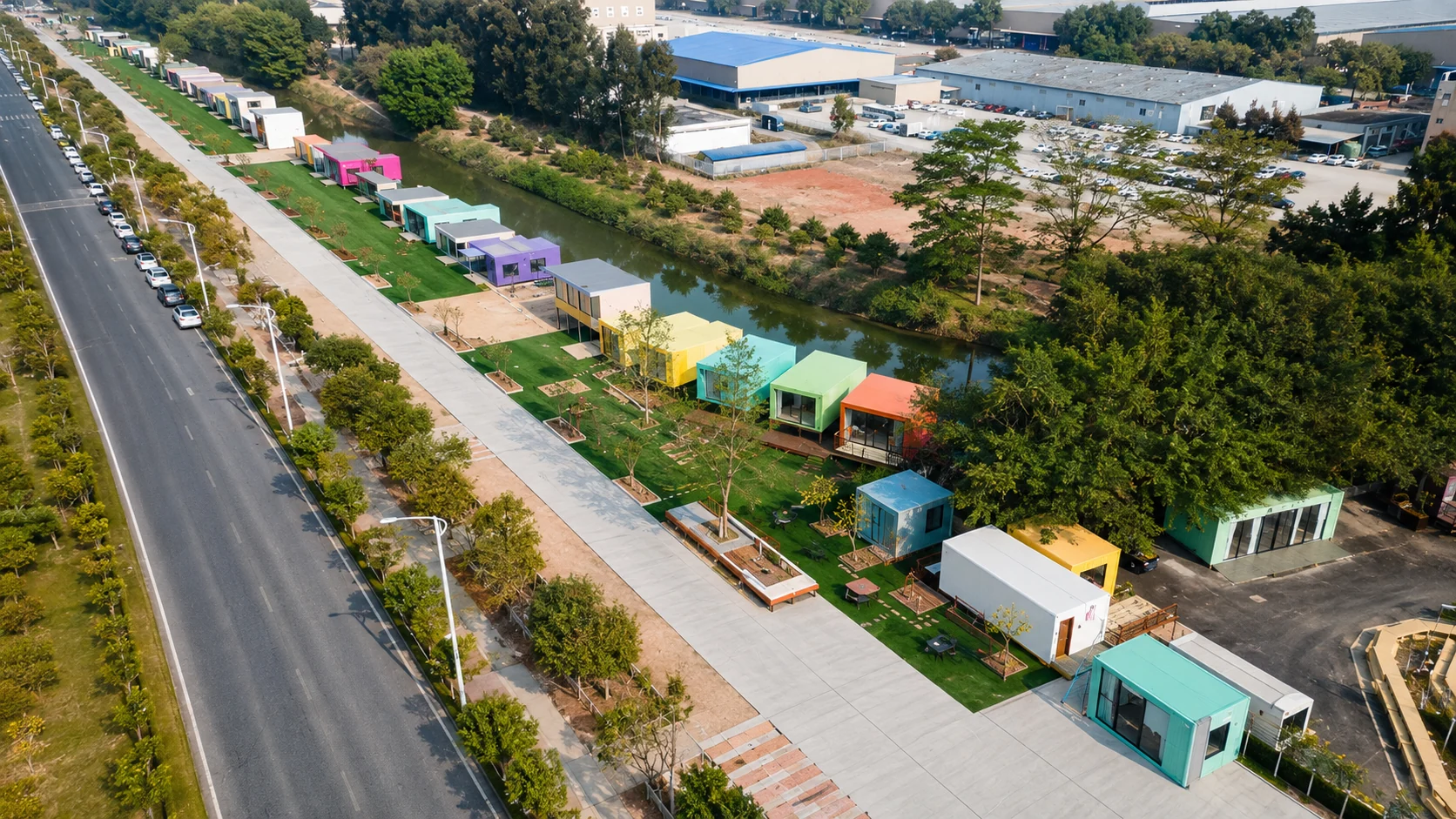 Philippines Modular Commercial Street Project project image 3