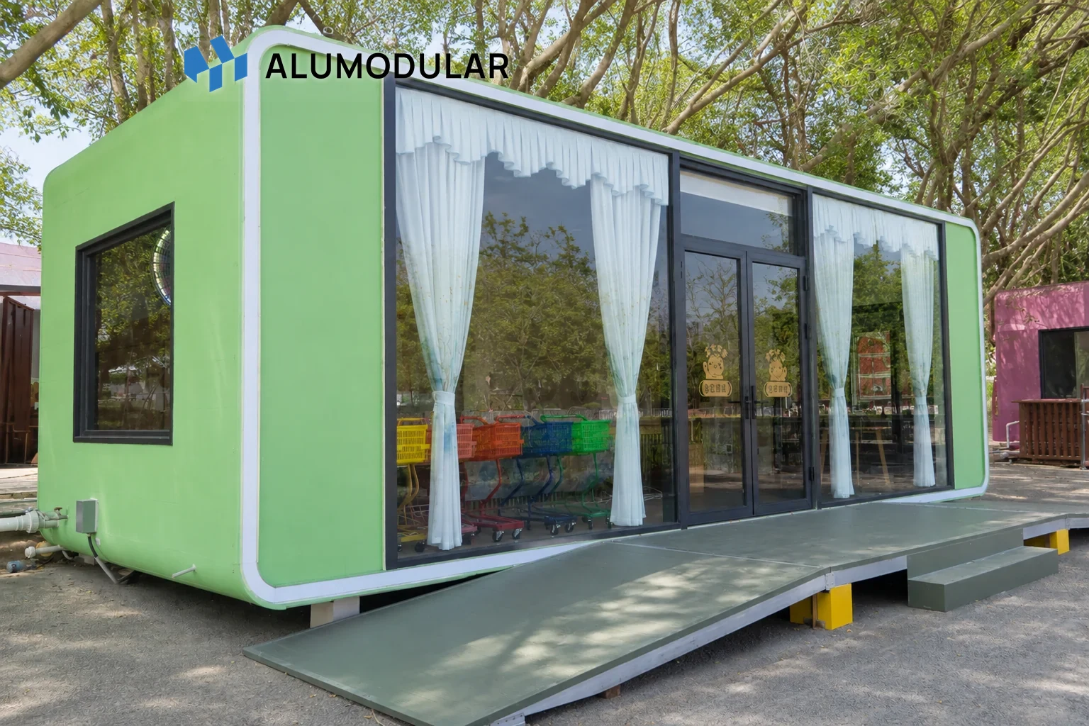 AG-40 real modular building product preview 2