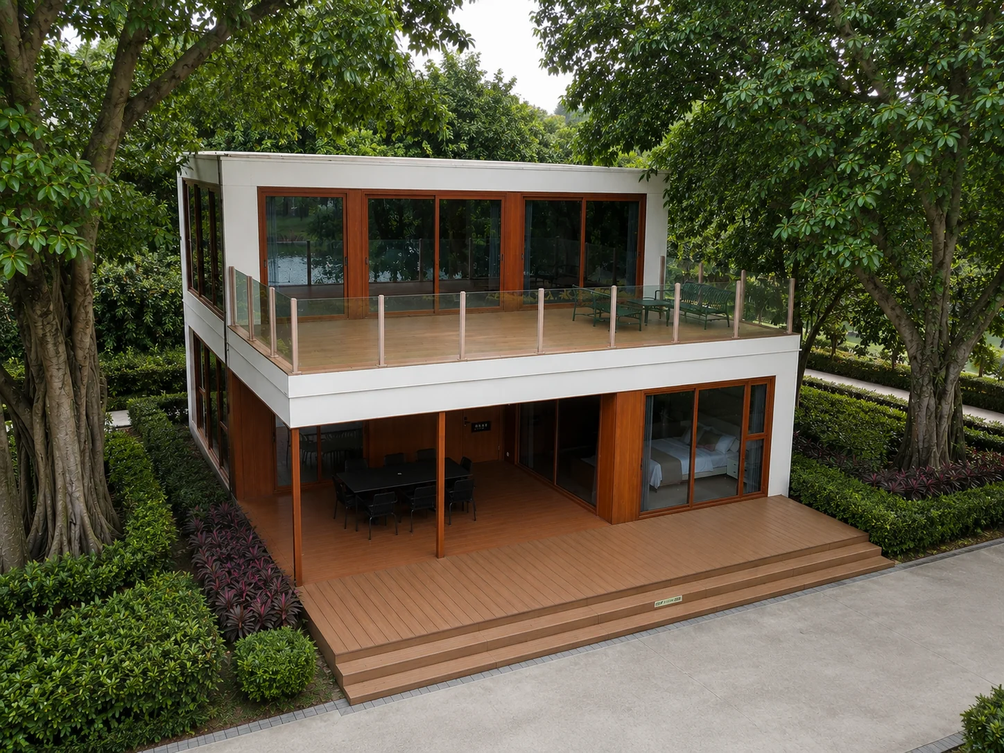 Customized modular villa building solution