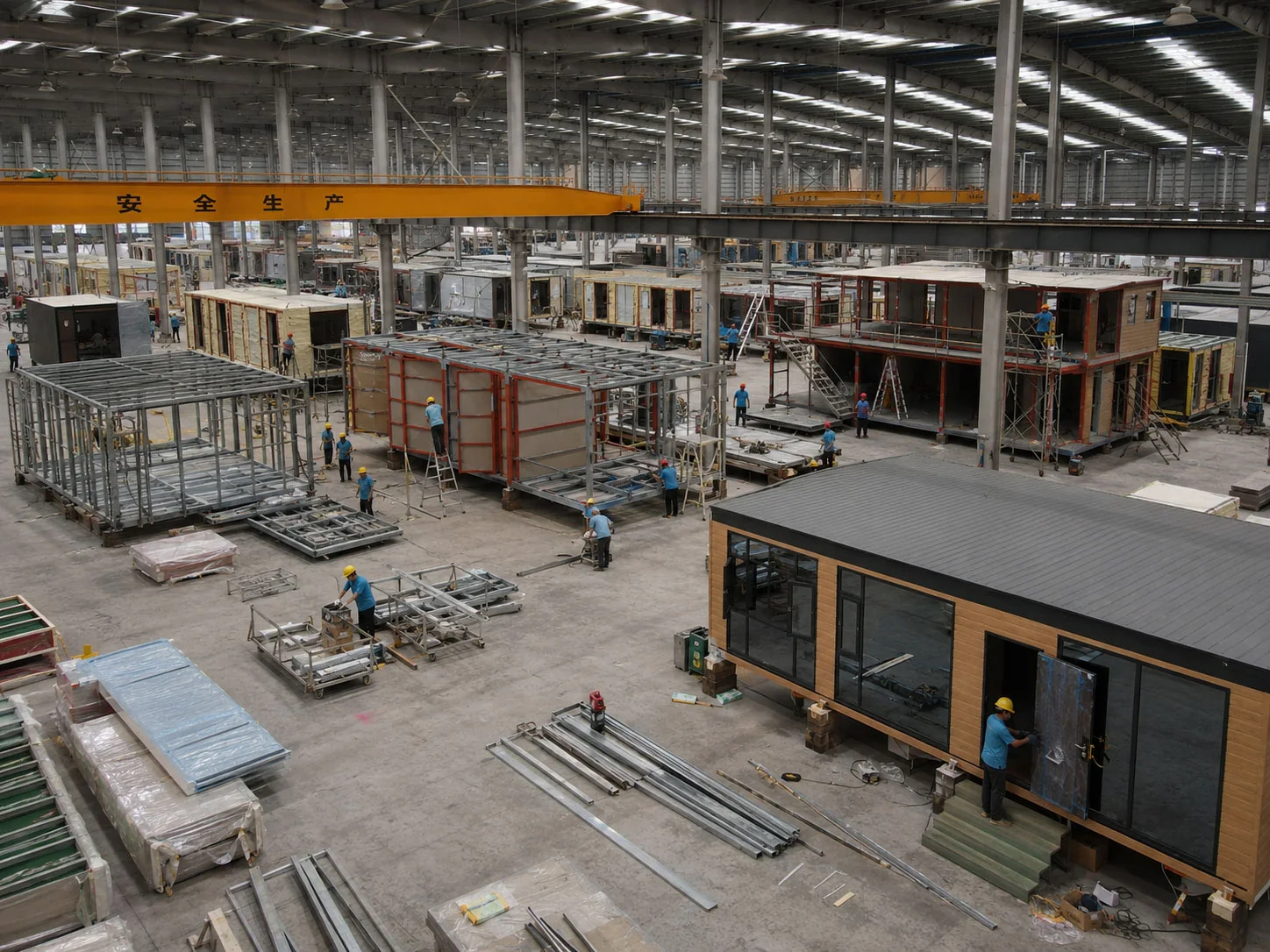 AAG modular housing factory workshop news image
